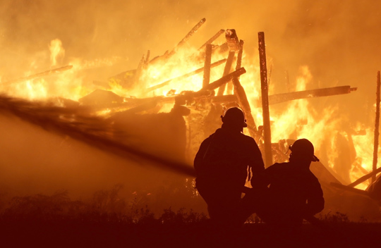 Barn fire Cramahe Township August 10, 2021, 20210533