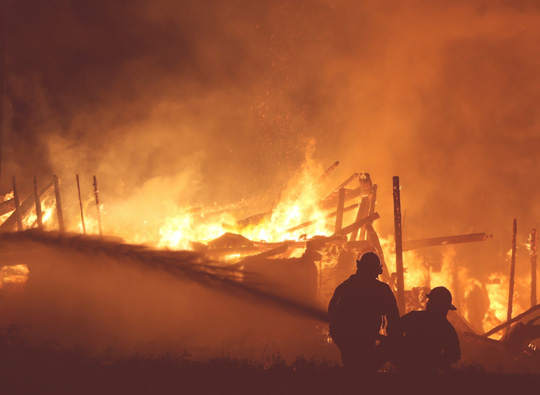 Barn fire Cramahe Township August 10, 2021, 20210534