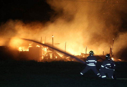 Barn fire Cramahe Township August 10, 2021, 20210537