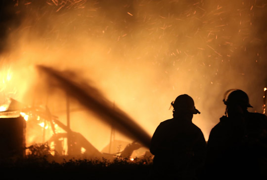 Barn fire Cramahe Township August 10, 2021, 20210539