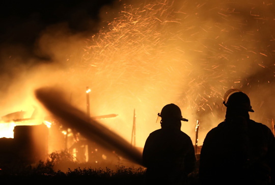 Barn fire Cramahe Township August 10, 2021, 20210540