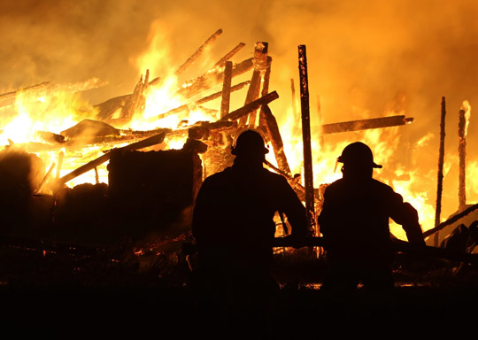 Barn fire Cramahe Township August 10, 2021, 20210544