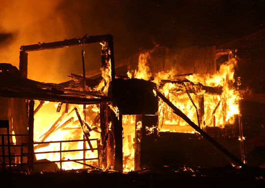 Barn fire Cramahe Township August 10, 2021, 20210545