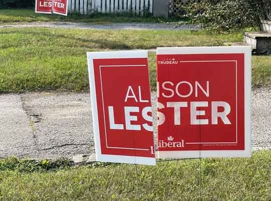 Election Signs Destroyed Cobourg August 20, 20210683