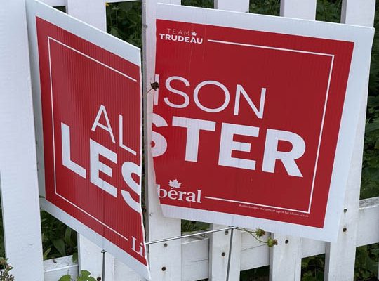 Election Signs Destroyed Cobourg August 20, 20210684