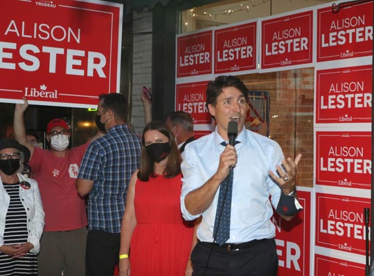 Trudeau Lester Cobourg August 16, 2021, 20210605