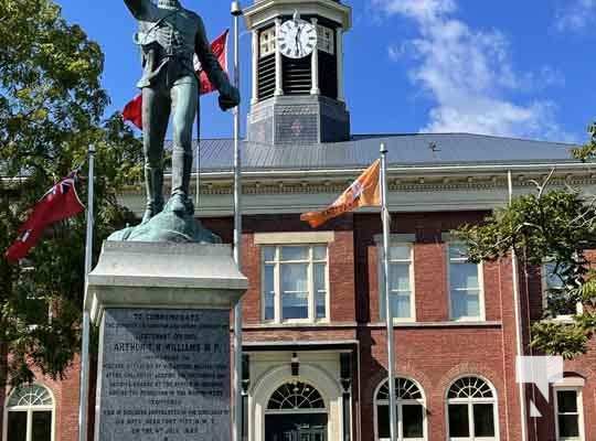 Col Arthur T H Williams Statue Port Hope September 29, 2021145