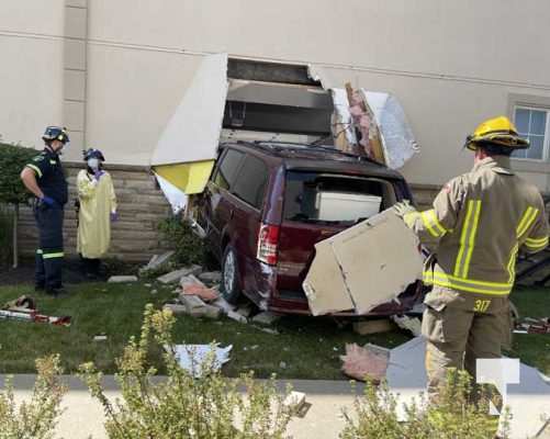Van Crashes Through Wall Cobourg September 11, 20210014