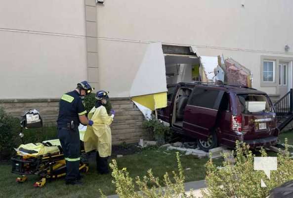 Van Crashes Through Wall Cobourg September 11, 20210017
