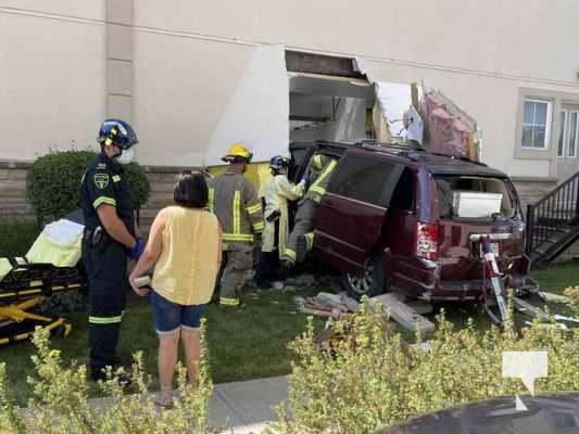 Van Crashes Through Wall Cobourg September 11, 20210022