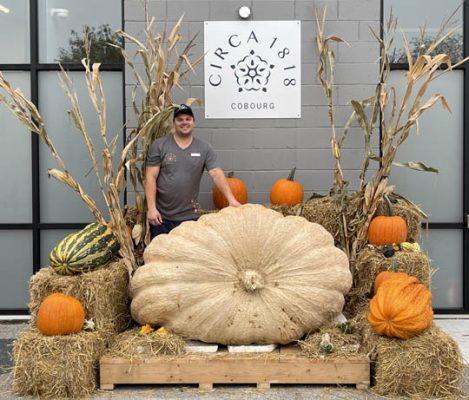 Giant Pumpkin Circa 1818 Cobourg October 14, 2021550