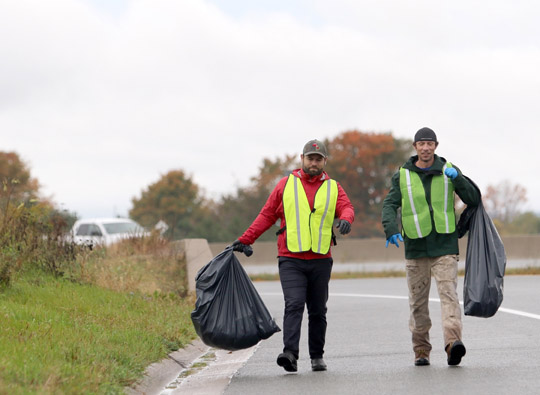 Highway of Heroes Clean Port Hope October 16, 2021122