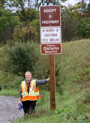 Highway of Heroes Clean Port Hope October 16, 2021124