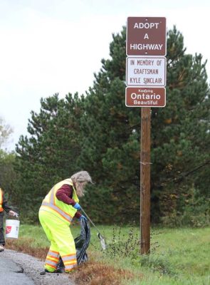 Highway of Heroes Clean Port Hope October 16, 2021147