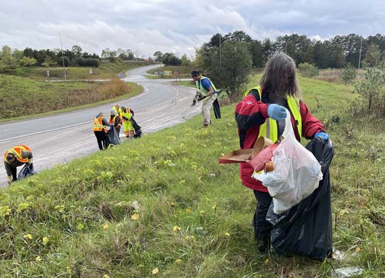 Highway of Heroes Clean Port Hope October 16, 2021162