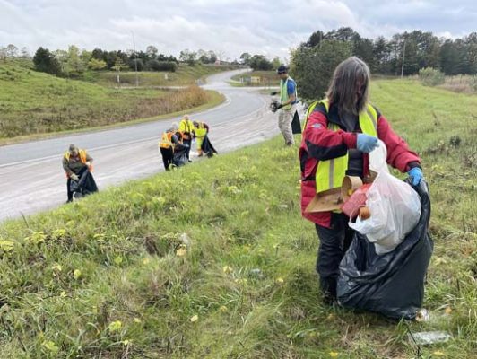 Highway of Heroes Clean Port Hope October 16, 2021163