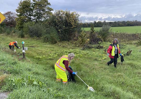 Highway of Heroes Clean Port Hope October 16, 2021171