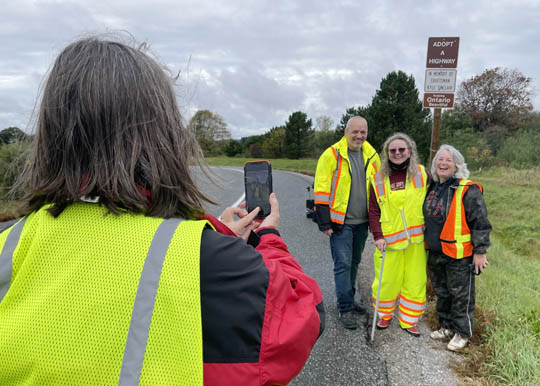 Highway of Heroes Clean Port Hope October 16, 2021174