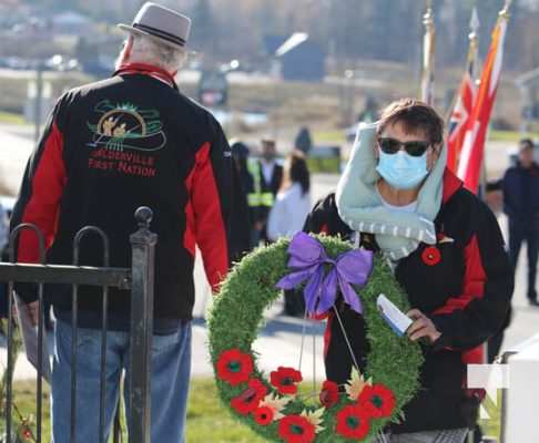 Alderville Remembrance Service November 7, 2021, 2021400