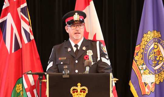 Cobourg Deputy Police Chief November 2, 2021, 2021326