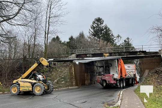 Transport Strikes Bridge Cobourg November 18, 2021, 2021726