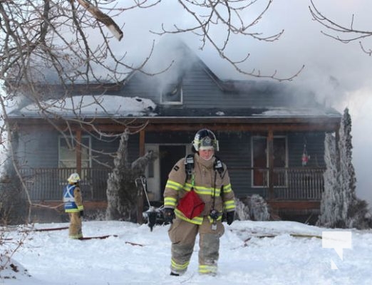 House fire Alnwick Haldimand Township January 25, 2022, 2022105