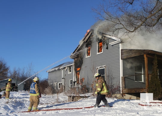 House fire Alnwick Haldimand Township January 25, 2022, 2022111