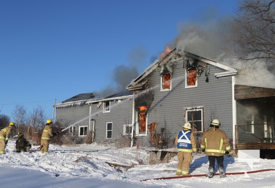 House fire Alnwick Haldimand Township January 25, 2022, 2022112