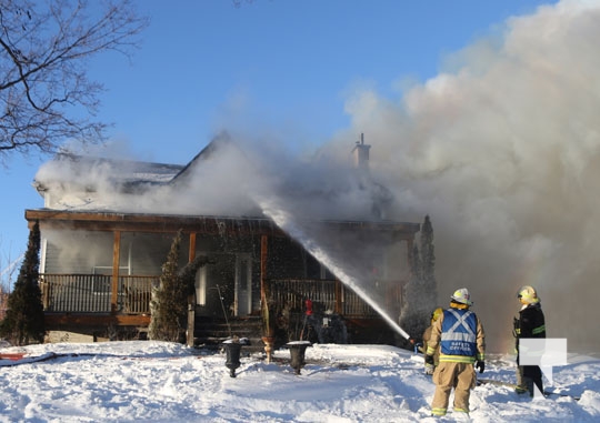 House fire Alnwick Haldimand Township January 25, 2022, 2022114