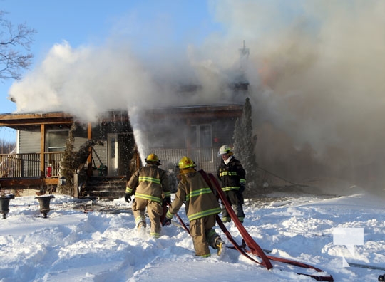 House fire Alnwick Haldimand Township January 25, 2022, 2022116