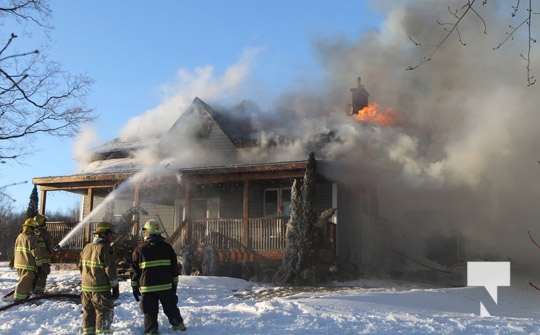 House fire Alnwick Haldimand Township January 25, 2022, 2022117