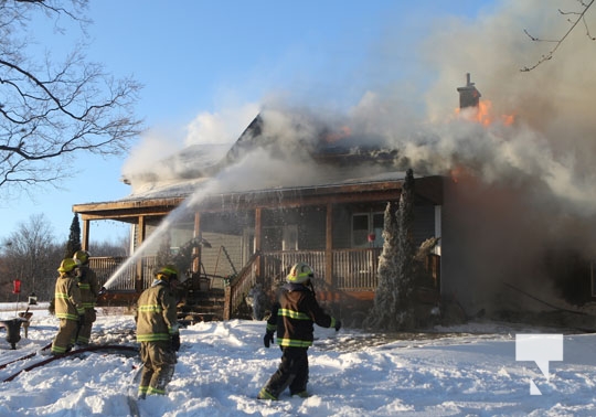 House fire Alnwick Haldimand Township January 25, 2022, 2022118