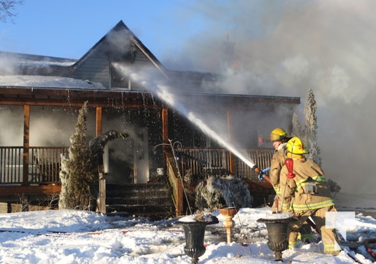 House fire Alnwick Haldimand Township January 25, 2022, 2022120