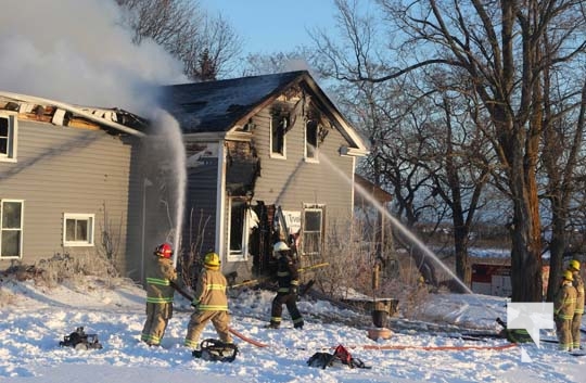 House fire Alnwick Haldimand Township January 25, 2022, 2022126