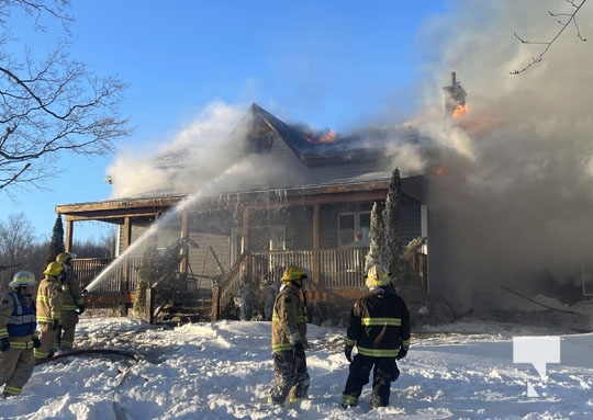 House fire Alnwick Haldimand Township January 25, 2022, 2022129