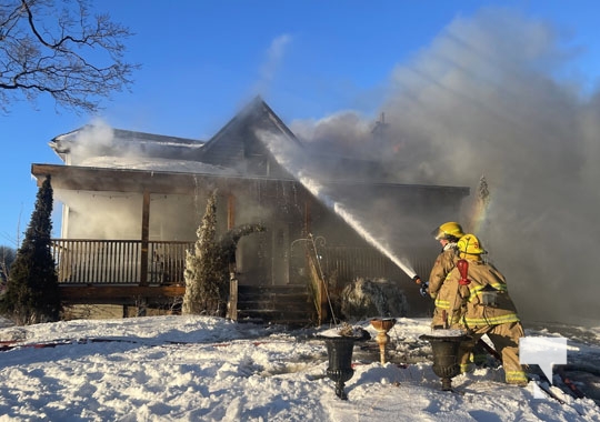 House fire Alnwick Haldimand Township January 25, 2022, 2022130