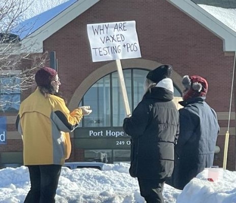 Protest Port Hope January 20, 2022, 202232