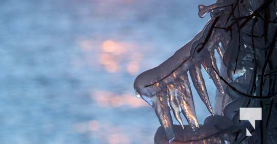 Sunset Ice Cobourg Lake Ontario January 14, 2022298