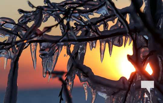 Sunset Ice Cobourg Lake Ontario January 14, 2022301