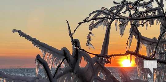 Sunset Ice Cobourg Lake Ontario January 14, 2022315