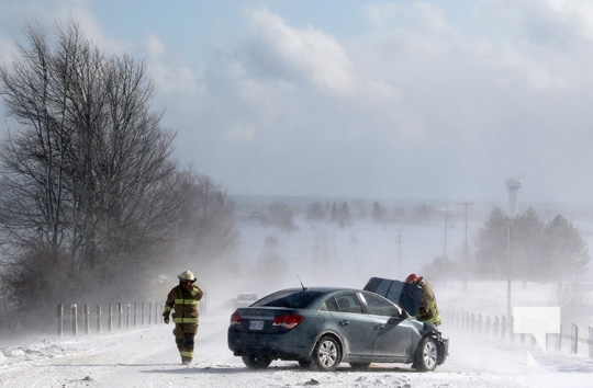 10 Vehicle Collision Hamilton Township February 19, 2022700