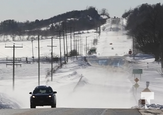 County Road 9 Hamilton Township Snow Covered February 20, 2022731