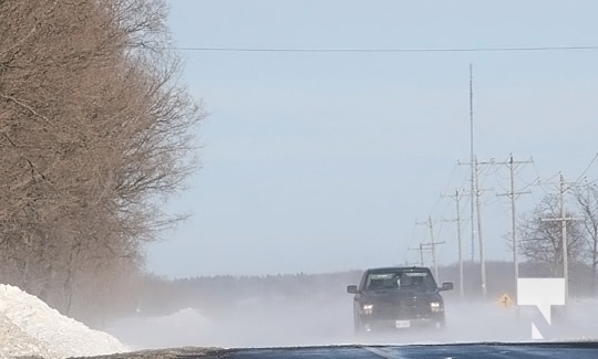 County Road 9 Hamilton Township Snow Covered February 20, 2022732