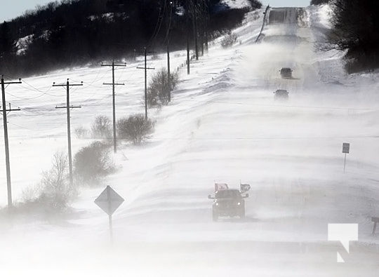 County Road 9 Hamilton Township Snow Covered February 20, 2022735