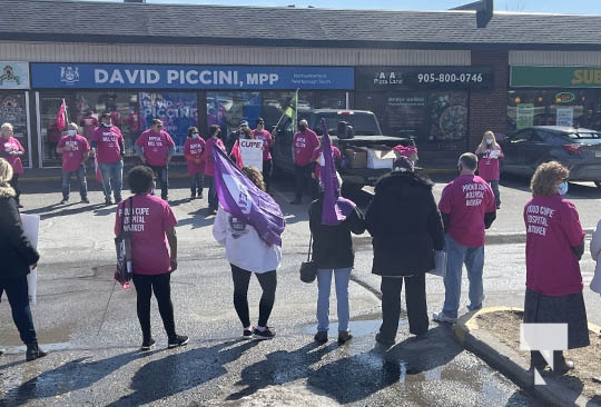 CUPE Protest Port Hope March 17, 20221055