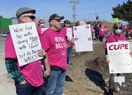 CUPE Protest Port Hope March 17, 20221057