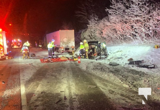 Five People Killed in Collision Highway 401 Westbound Trenton March 12, 20221036