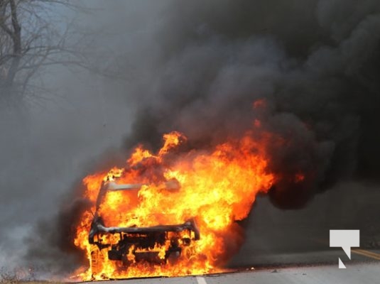 Vehicle Fire Alnwick Haldimand Township March 30, 20221193