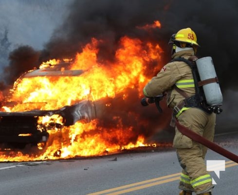 Vehicle Fire Alnwick Haldimand Township March 30, 20221195