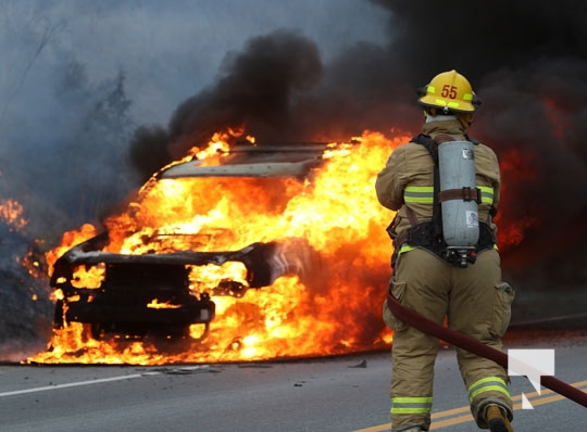 Vehicle Fire Alnwick Haldimand Township March 30, 20221196